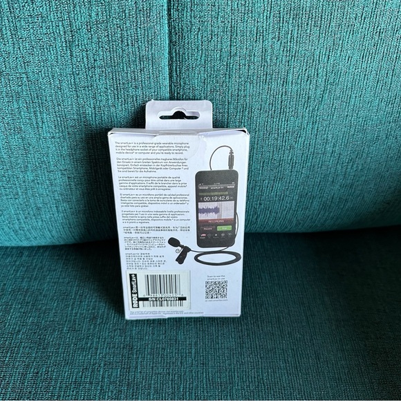 RODE SmartLav+ Lavalier Condenser Microphone for Smartphones with TRRS Connector - Picture 2 of 2